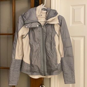 Lululemon fleece/nylon jacket